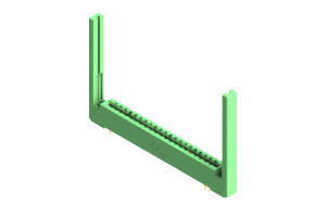 337-042-524-268 - EDAC Card Edge Connector